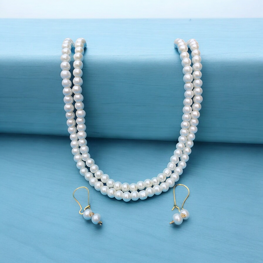 Ornafy Exquisite Pearl Set